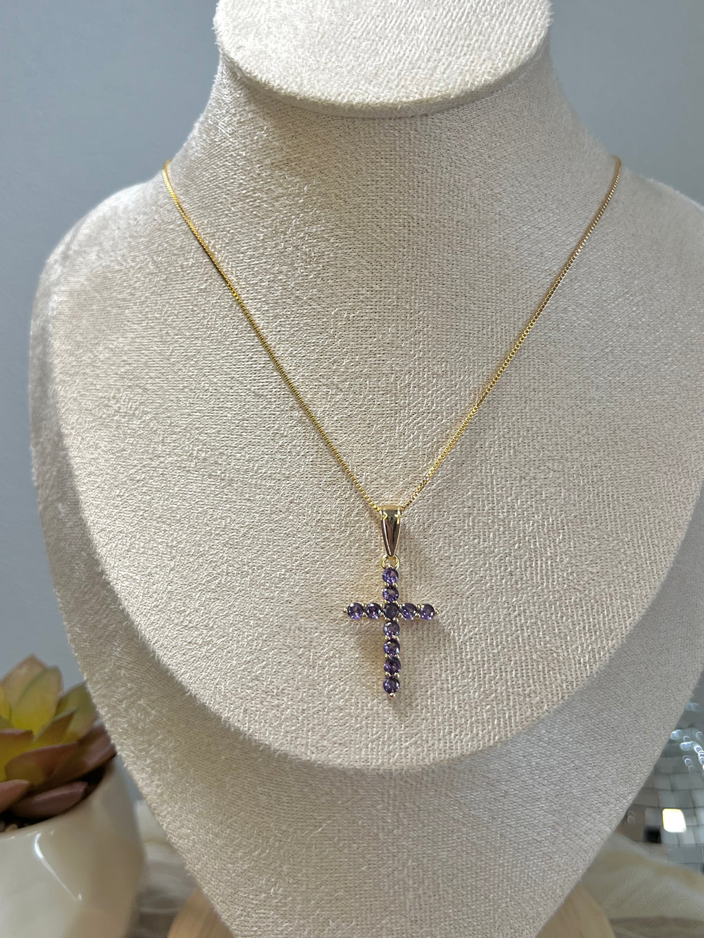 Mini Amethyst Necklace