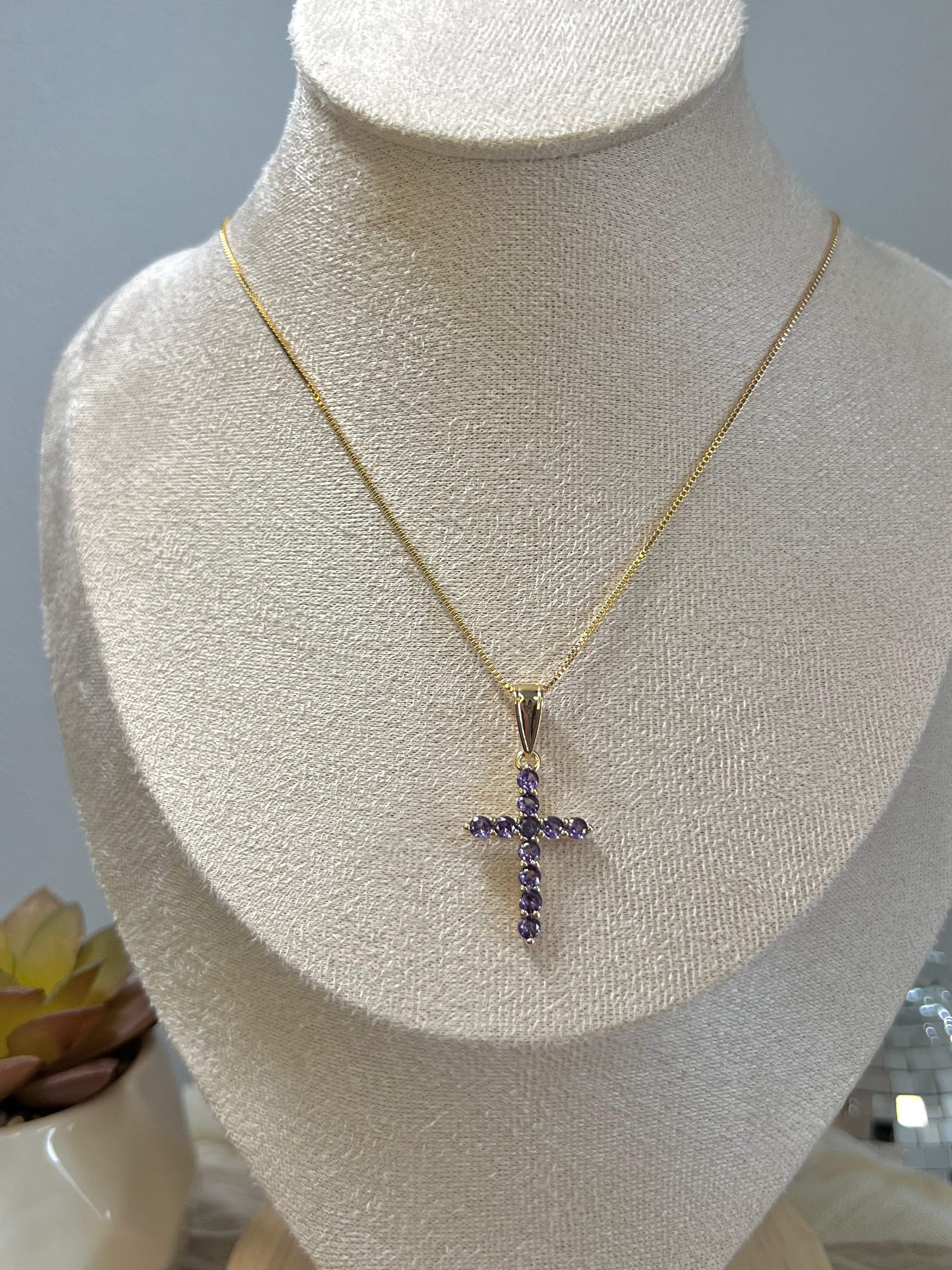 Mini Amethyst Necklace