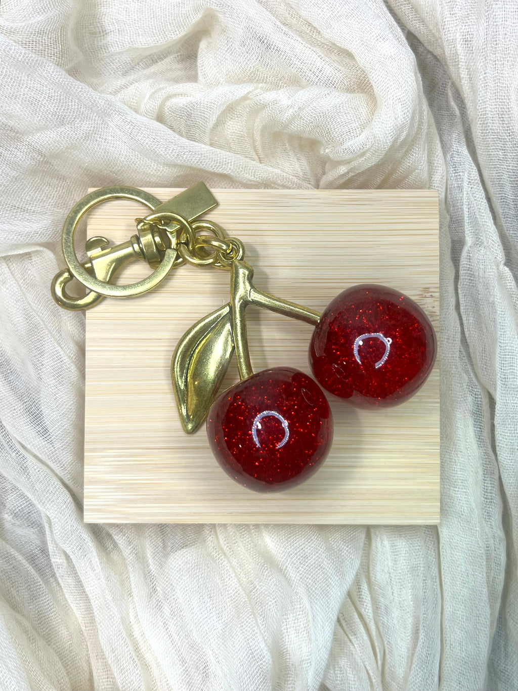 Cherry Bagcharm