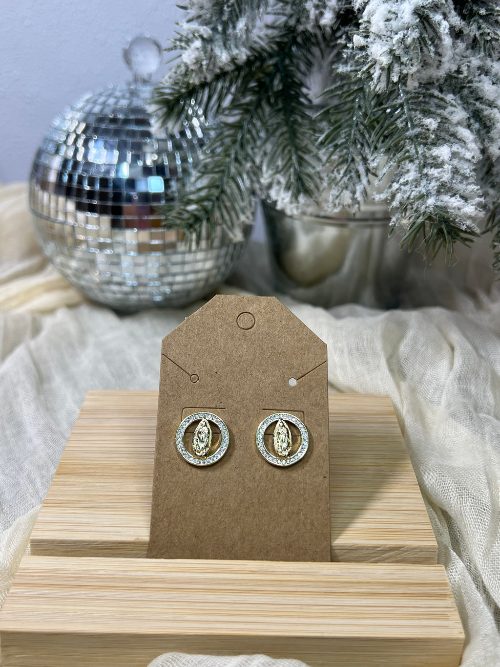 Virgencita studs