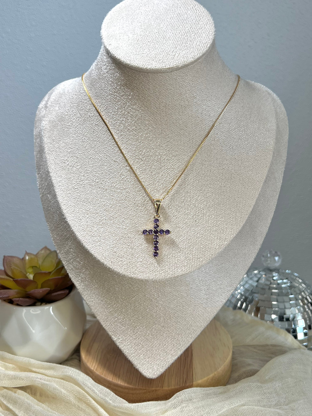 Mini Amethyst Necklace