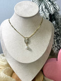 Virgencita Perla Necklace