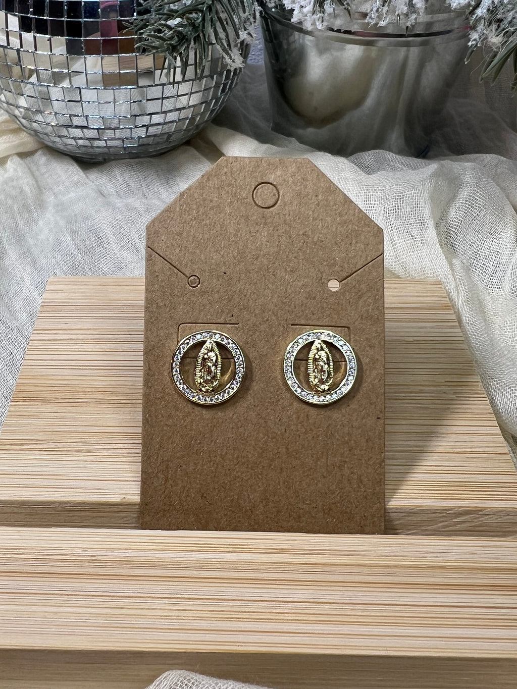 Virgencita studs