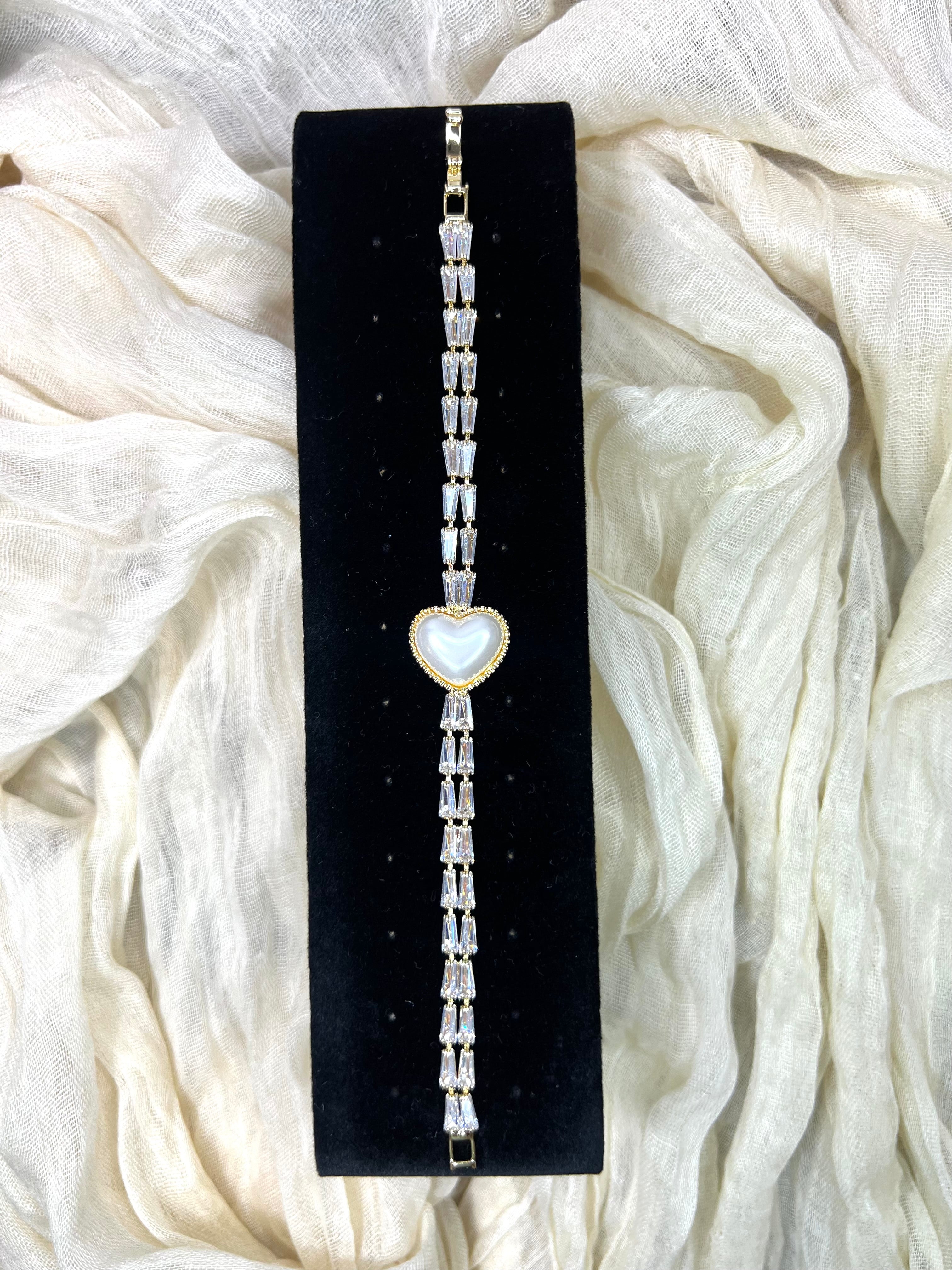 “I heart you” Bracelet